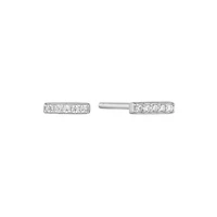 925 SILVER EARRINGS- RHODIUM