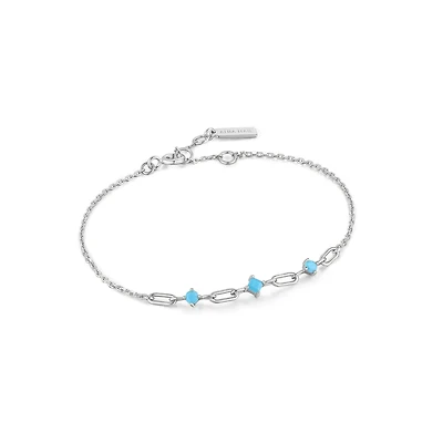 BRACELET POUR FEMME EN ARGENT 7.25’