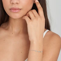 BRACELET POUR FEMME EN ARGENT 7.25’