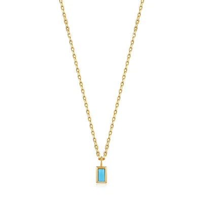 SILVER PENDANT NECKLACE 19''