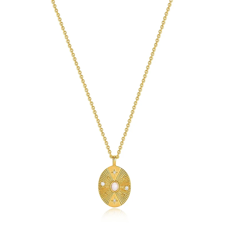 SILVER PENDANT NECKLACE 20''