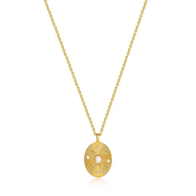 SILVER PENDANT NECKLACE 20''