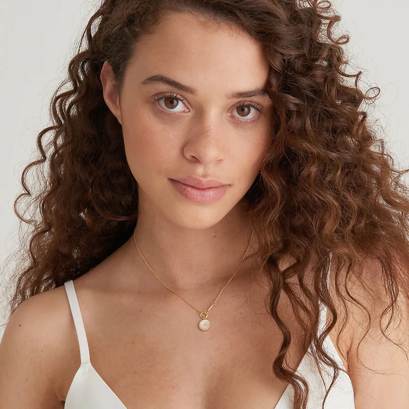 SILVER PENDANT NECKLACE 19''