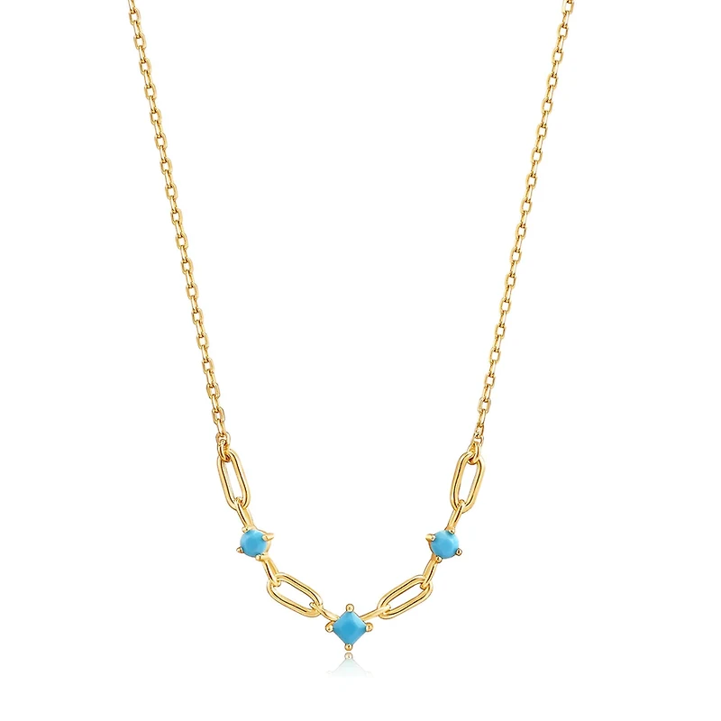 SILVER NECKLACE 17''
