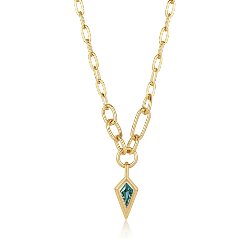 SILVER PENDANT NECKLACE 18''