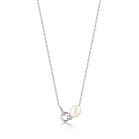 COLLIER EN ARGENT 18’’