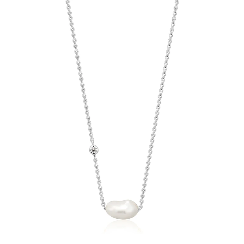 COLLIER EN ARGENT – RHODIUM 16
