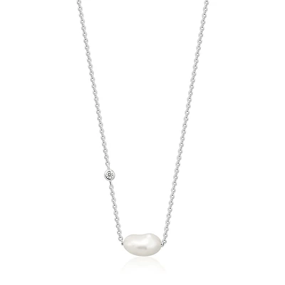 COLLIER EN ARGENT – RHODIUM 16