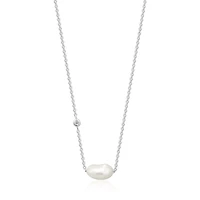 COLLIER EN ARGENT – RHODIUM 16
