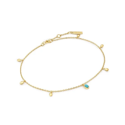 SILVER ANKLE BRACELET