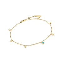 SILVER ANKLE BRACELET