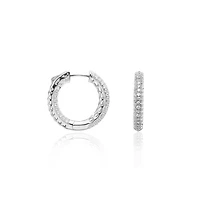 BOUCLES D’OREILLES ARGENT -25MM