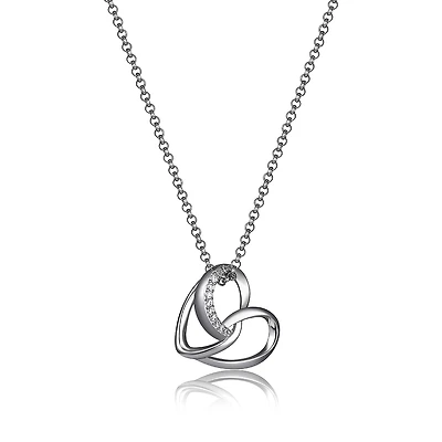 STERLING SILVER PENDANT WITH ZIRCON