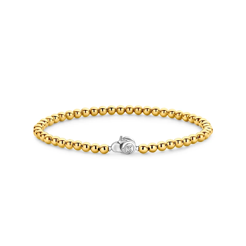SILVER BRACELET WITH SILVER BALLS