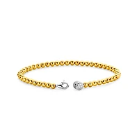 SILVER BRACELET WITH SILVER BALLS