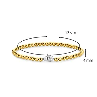 SILVER BRACELET WITH SILVER BALLS