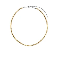 COLLIER EN ARGENT AVEC BOULES