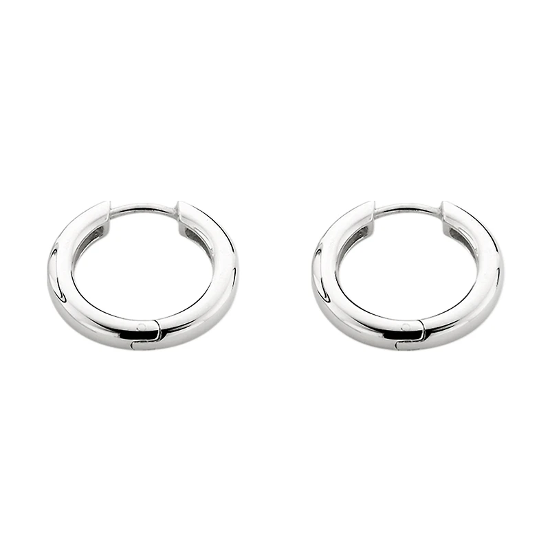 STERLING SILVER RHODIUM EARRINGS