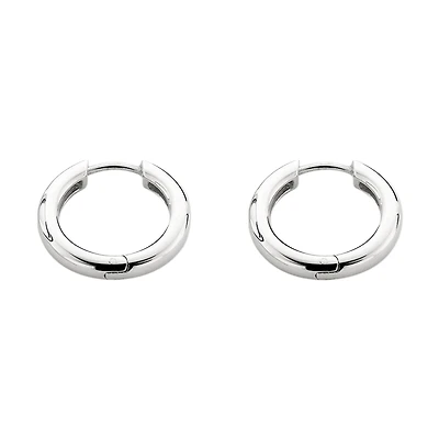 STERLING SILVER RHODIUM EARRINGS