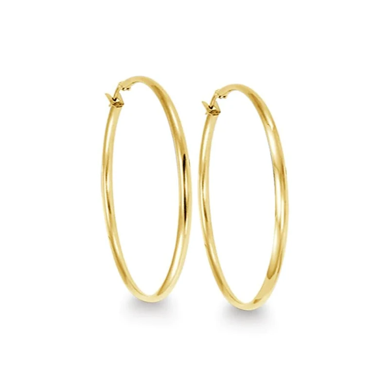 STAINLESS STEEL EARRINGS - 35MM