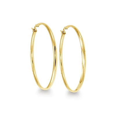 STAINLESS STEEL EARRINGS - 35MM