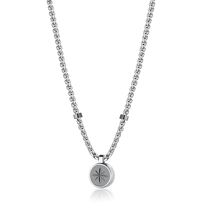 PENDENTIF ACIER 316L - 19''