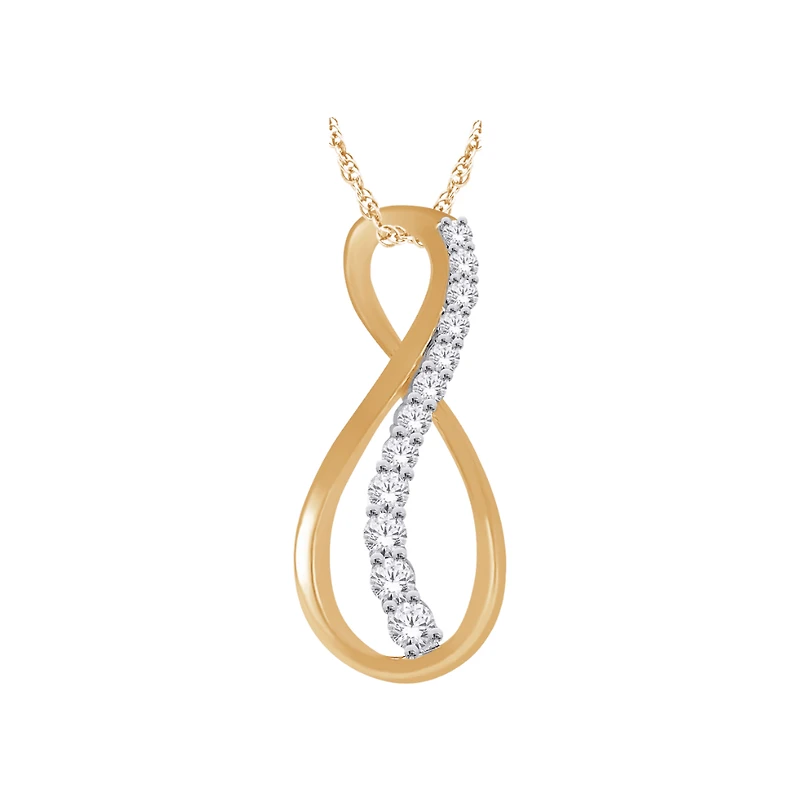 10K YELLOW GOLD PENDANT