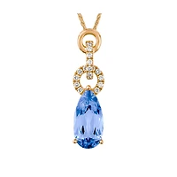 14K PINK GOLD PENDANT