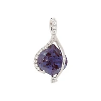 14K Gold Alexandrite Pendant
