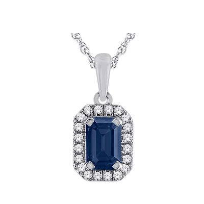 PENDENTIF OR BLANC 10K