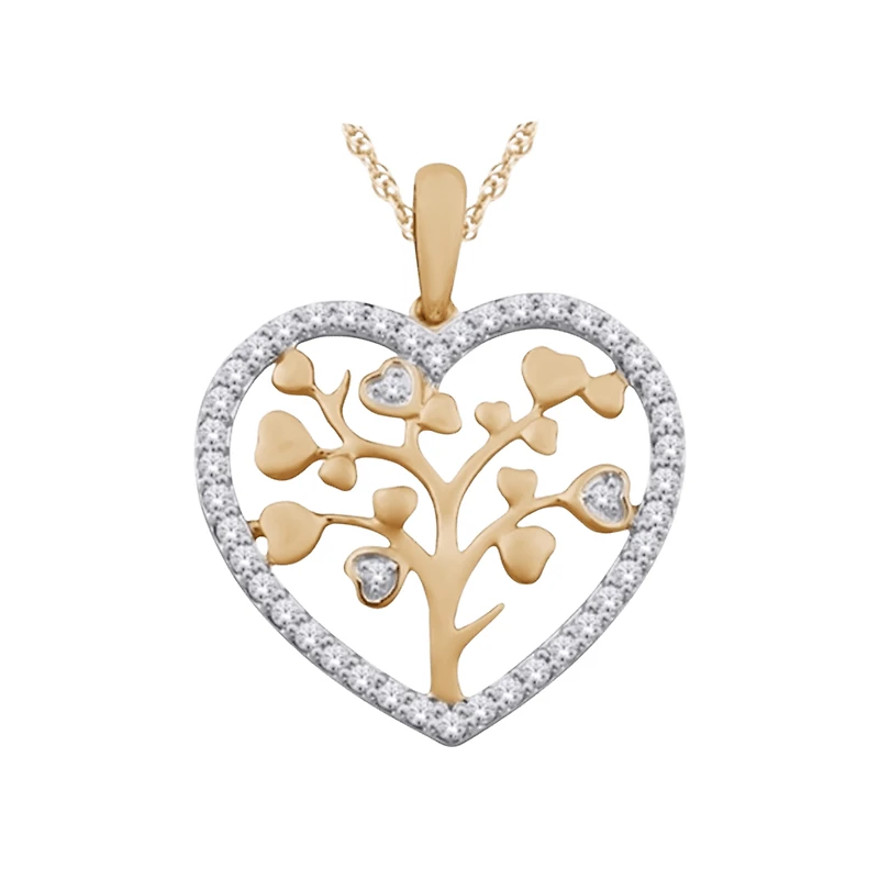 10K YELLOW GOLD PENDANT