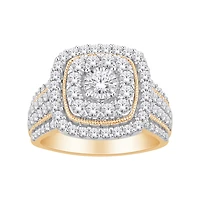 14K 2-TONE GOLD RING