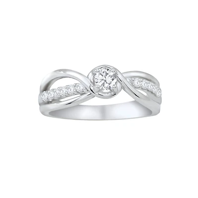 RING 14K WHITE