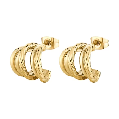 Boucles d'oreilles acier 316L