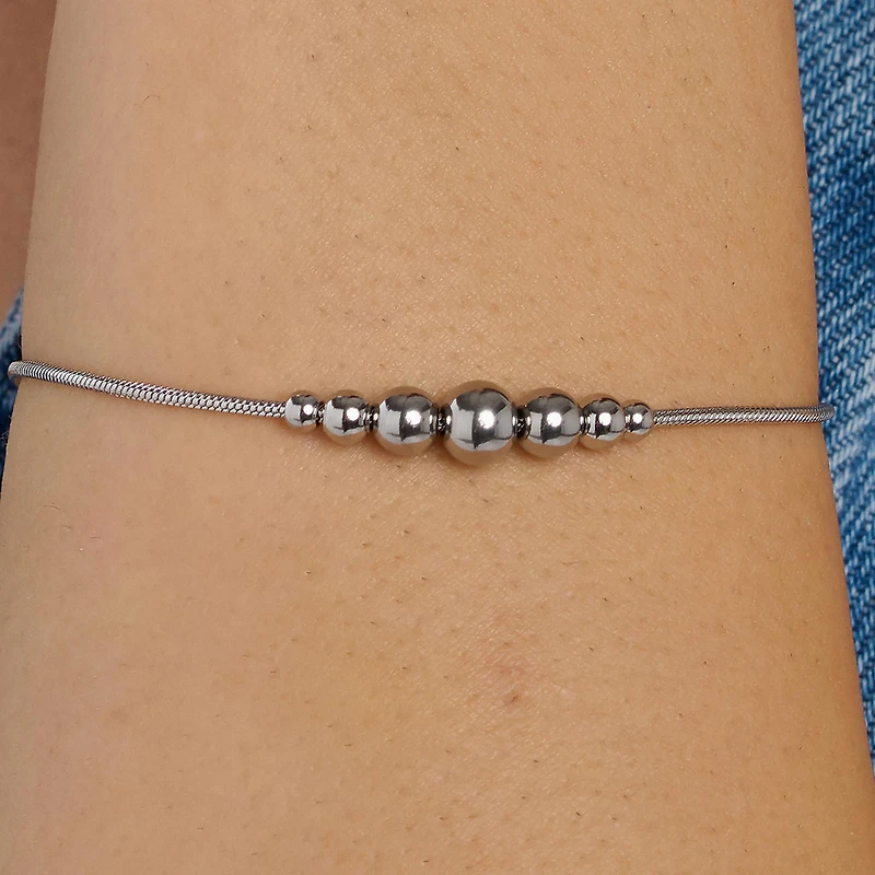 316L steel pearl bracelet