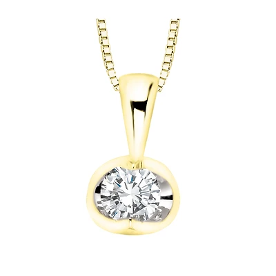 10K YELLOW GOLD PENDANT