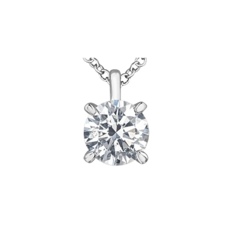 14K WHITE GOLD PENDANT