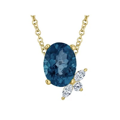 Pendentif or jaune 10k