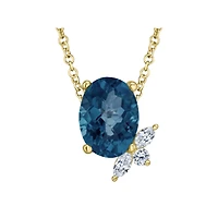 Pendentif or jaune 10k