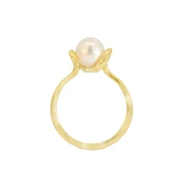 Bague or jaune 14k