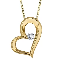 10k yellow gold pendant