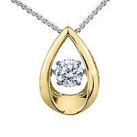 10K GOLD PENDANT WITH DIAMOND