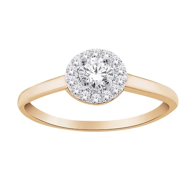 Bague or jaune 10k