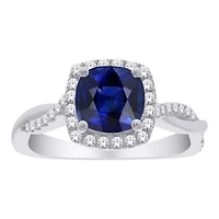 BAGUE OR BLANC 10K