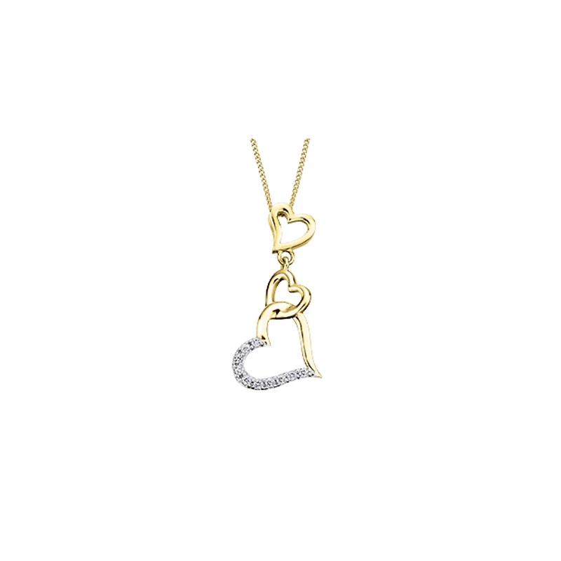 10K YELLOW GOLD PENDANT