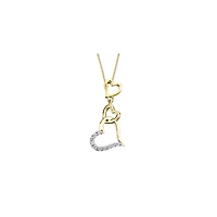 10K YELLOW GOLD PENDANT