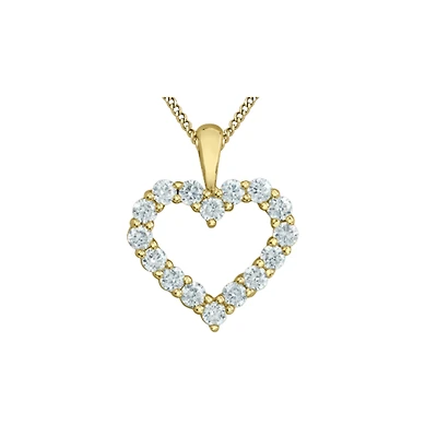 10k yellow gold pendant