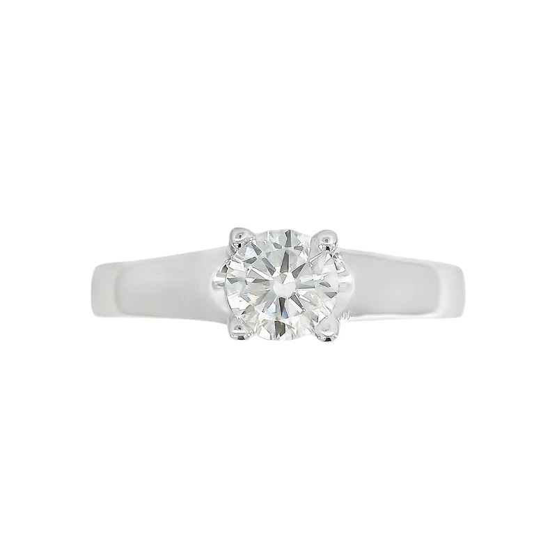 14k white gold ring