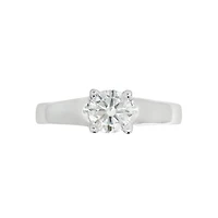 14k white gold ring