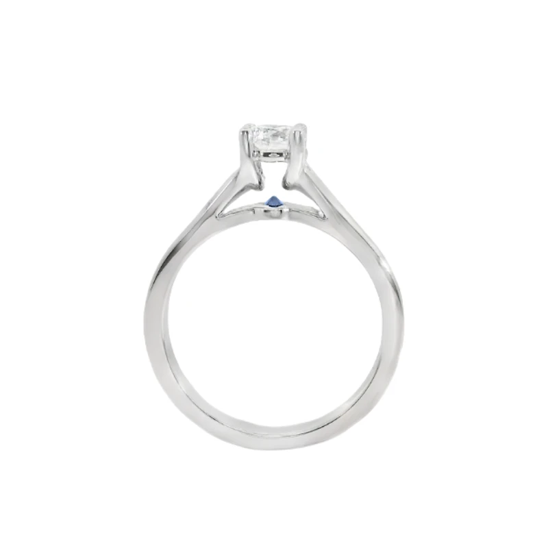 14k white gold ring